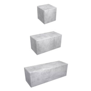 abschluss betonblock