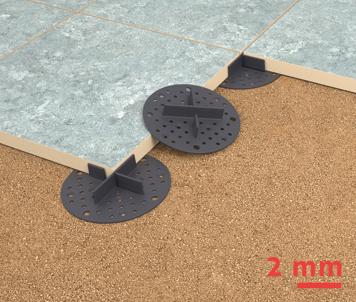 2mm Plattenlager – Bild 3