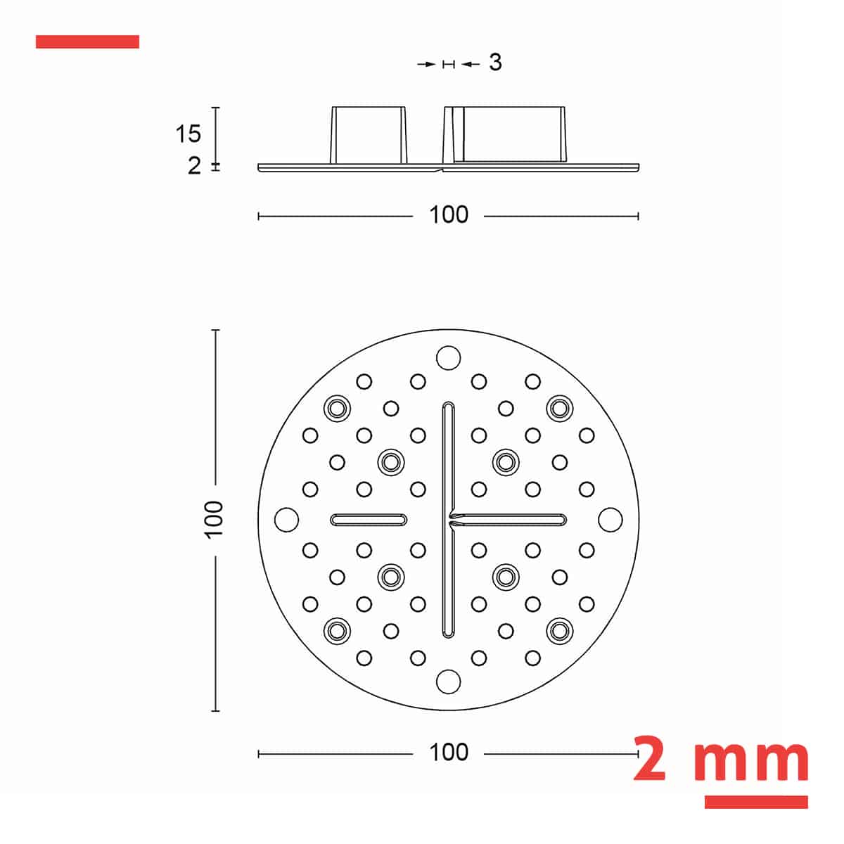 2mm Plattenlager – Bild 4