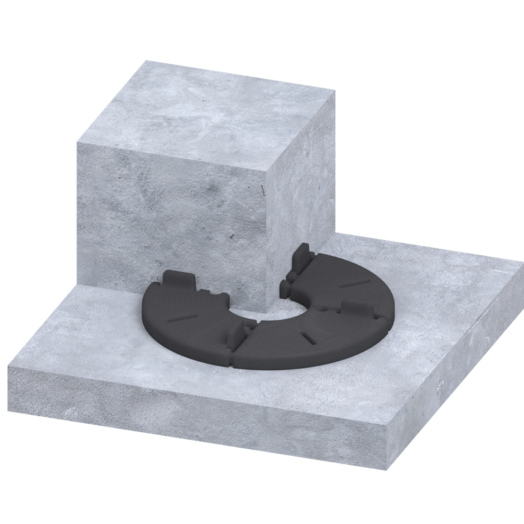 8mm Plattenlager Gummi – Bild 5