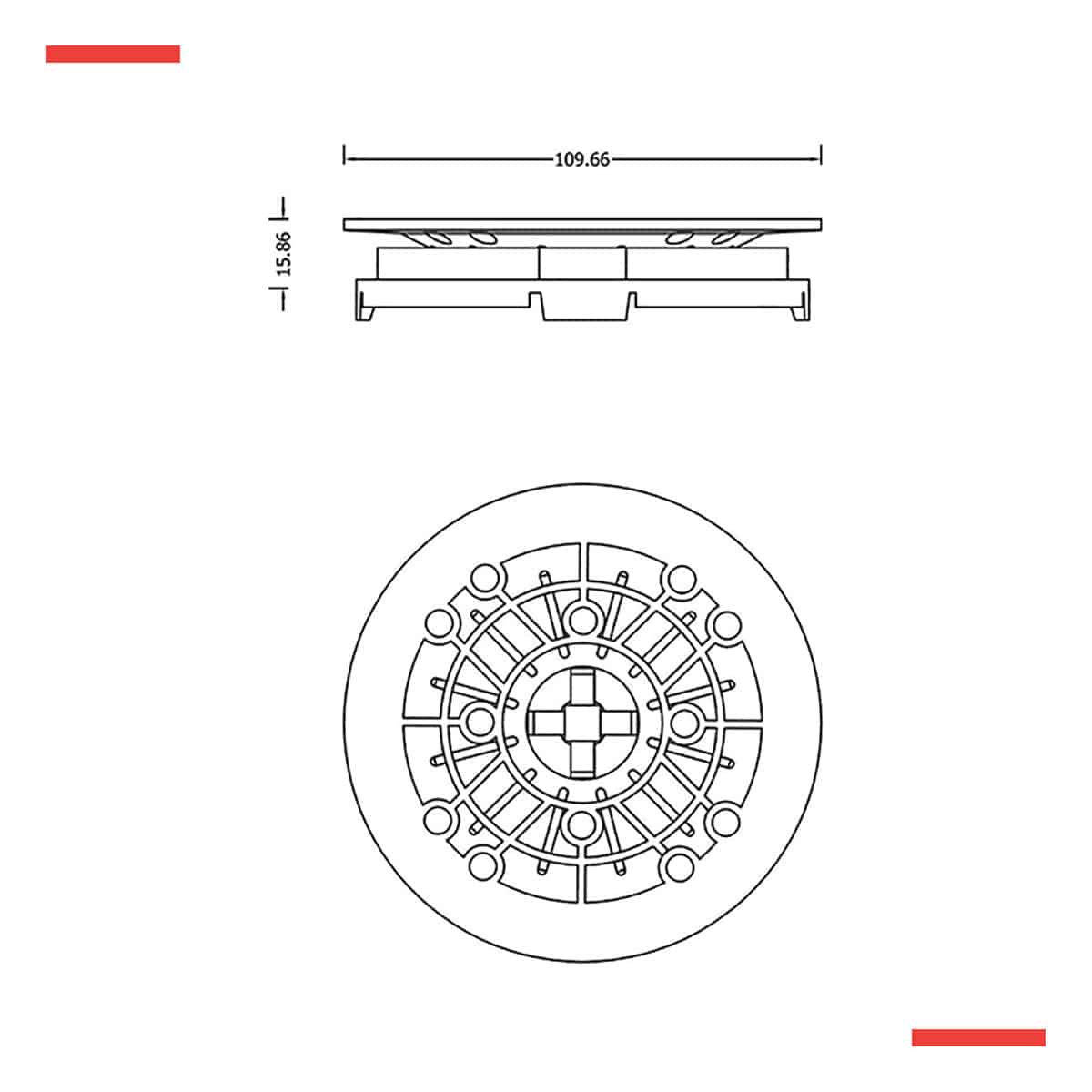Selbstnivellierender Kopf standard – Bild 2